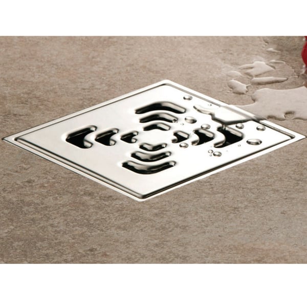 Σχάρα, κανάλι ντουζιέρας Confluo Square 3 14.4x14.4 cm code 5206836544274